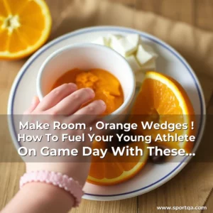 Make Room , Orange Wedges ! How To Fuel Your Young Athlete On Game Day With These Delicious And Nutritious Snacks!