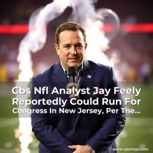 Cbs Nfl Analyst Jay Feely Reportedly Could Run For Congress In New Jersey, Per The New York Post.