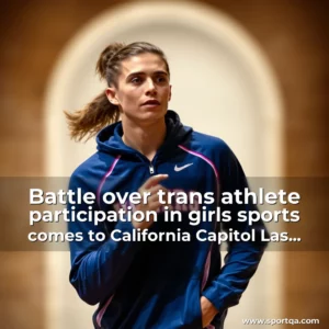 Battle over trans athlete participation in girls sports comes to California Capitol  Las Vegas Sun News