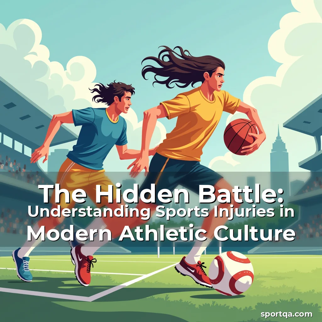 Read more about the article The Hidden Battle: Understanding Sports Injuries in Modern Athletic Culture