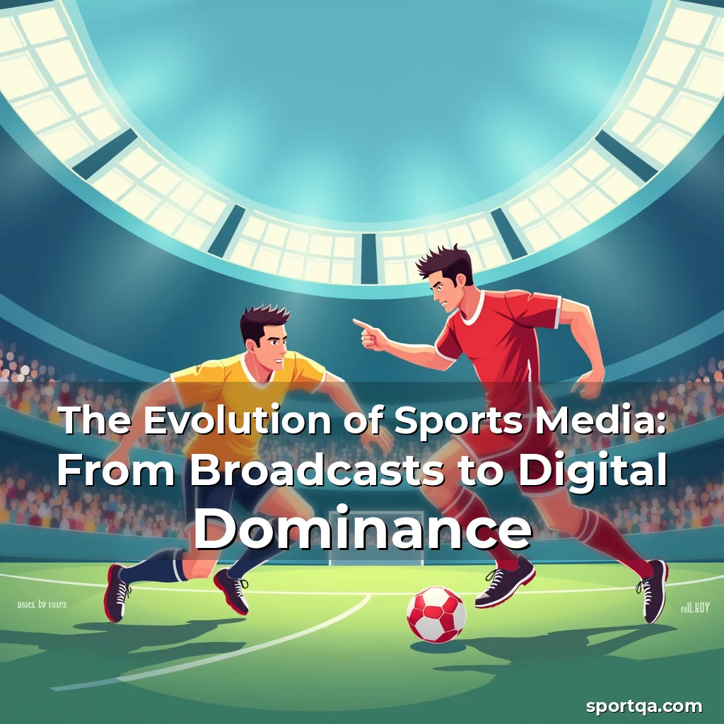 Read more about the article The Evolution of Sports Media: From Broadcasts to Digital Dominance